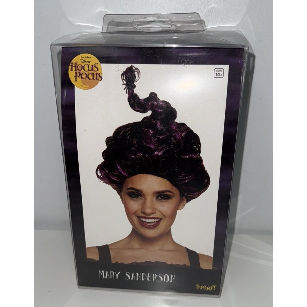 Disney Hocus Pocus Mary Sanderson Wig Adult Halloween Costume Accessory Cosplay